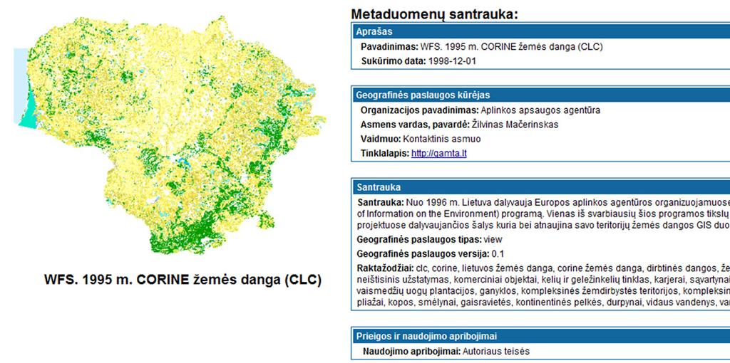 Duomenų bazių projektavimas. 1BDuomenys, geografiniai duomenys ir metaduomenys. 39 2. Panaudojimo taisyklės.