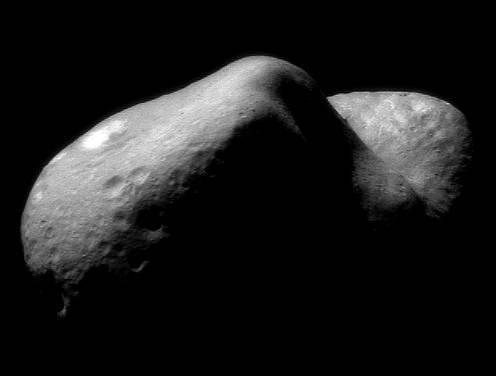 4. Objekto tipas: Planetos palydovas Paaiškinimas: Tai rutulio formos objektas, nufotografuotas iš arti. Tai galėtų būti planeta, jos palydovas arba didelis asteroidas (pvz. Cerera).