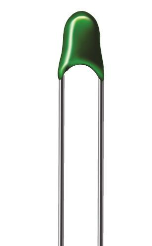 Features. RoHS compliant 2. Halogen-Free(HF) series are available 3. Body size: Ф3mm 4. Radial lead resin coated 5. Operating temperature range: -40 ~+25 6. Wide resistance range 7. Cost effective 8.