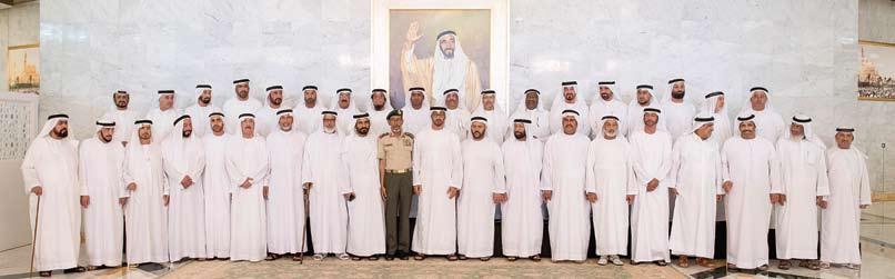 ل``ل``ق``وات امل`` ù ``س``ل``ح``ة ع```ن اع```ت```زازه وتقديره لرجالت الدولة الذين خدموا يف املوؤSسùسات الوطنية يف ب``داي``ة ت`اأS `س`ي` ù `س`ه`ا وح``م``ل``وا Gأمانة ت``ط``وي``ره``ا وحت``دي``ث``ه``ا