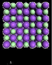 شکل 3- مقایسه با فواصل بین اتمی برای طول موج یک آنگستروم انرژی پرتوهای ایکس بر حسب طول موج حدود 501 الکترون ولت می شود. منشاء فوتونهای نور مرئی و فوتونهای اشعه ایکس حرکت الکترونها در اتمها است.