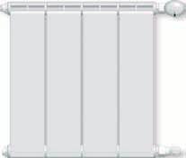 Aklimat M standardni aluminijasti radiator elite zamenjati stare radiatorje z novimi, kakovostnimi?