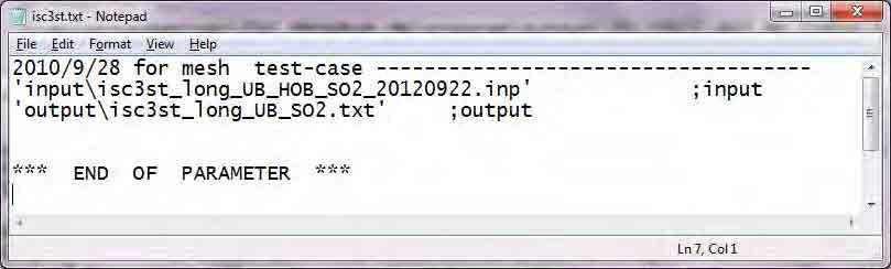 c) Автозам болон туслах нарийн зам d) Бусад эх үүсвэр 8.1.3 Iscst3.exe-ыг ачааллах Iscst3.exe нь ISC-ST3-ын агууламжийн тархалтын загварчлалын тооцооллыг гаргах файл юм.