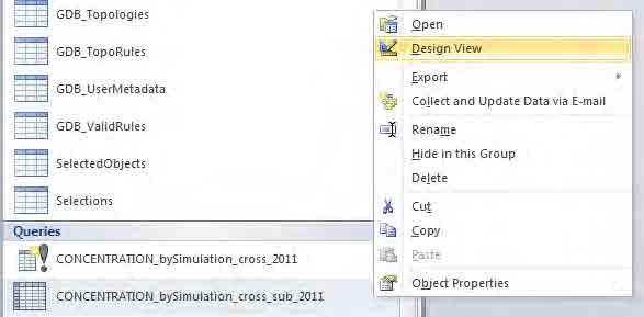 CONCENTRATION_bySimulation_cross_sub_2011 query хэсэгт курсорыг аваачин хулганы баруун