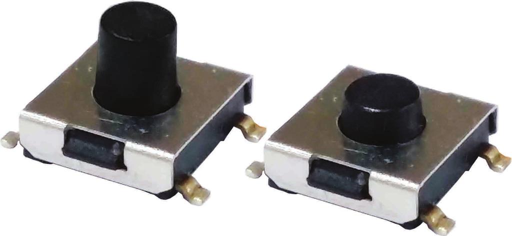 Switches, Keypads Tact Switches Surface Mount Stem Lenght Contact Rating 7 TSTP034W-250BH TSTP043W-250BH TSTP051W-250BH 0489-0004-1 0489-0003-8 0489-0002-6 3.4mm 4.3mm 5.