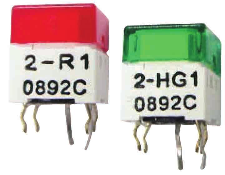 Switches, Keypads Tact Switches Compact Illuminated Tact Switch Stem Lenght Contact Rating 7 B3W-9002-R1R B3W-9002-HG1G 0262-0083-1 0262-0084-4 3.5mm 3.