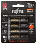 Battery Manganese Battery ES Part Number Rated Capacity R03N(2S)FJ-EUC2-2 0757-0021-3 AAA 1.