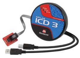 USB (Full speed 12 Mbits/s interface to host PC) Real-time execution MPLAB IDE compatible (free copy included) Built-in over-voltage/short circuit monitor Firmware upgradeable from PC/web download