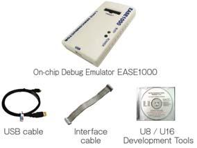 Development Tools Debugger, Emulator, In-Circuit Programmer 11 Equipment & Tools EASE1000 1111-0016-5 LAPIS SEMICONDUCTOR EASE1000 is an on-chip emulator for Microcontroller of Lapis Semiconductor.
