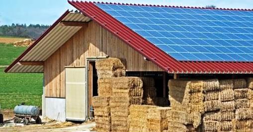 Folosirea energiei solare în fermă sub forma energiei termice Energia solară este curată și nelimitată (regenerabilă), iar captarea sa pentru a fi folosită la încălzirea fermei prin încălzirea apei