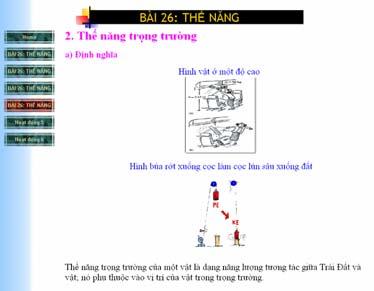 HS trả lời câu hỏi của GV. GV yêu cầu HS cho biết thế năng trọng trường của một vật ở mặt đất bằng bao nhiêu? Tại sao?