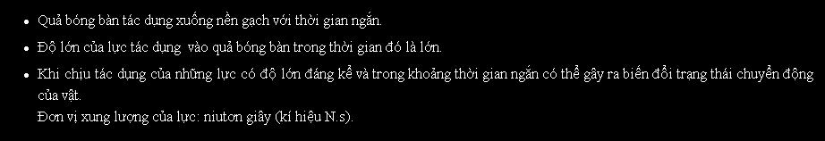 * Hoạt động khám phá về xung