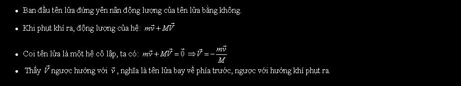 luật bảo toàn động lượng của hệ