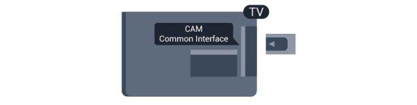 CAM теледидар таратылымы үшін құпия сөздерді немесе PIN кодтарын орнату үшін түймесін басып, Setup (Параметрлерді орнату) тармағын таңдаңыз да, OK түймесін Арна параметрлері > Ортақ интерфейс