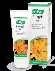 Atrogel Atrogel je tradicionalno zdravilo rastlinskega izvora v obliki gela, narejeno iz bioloπko pridelanih sveæih gorskih arnik (Arnica montana).