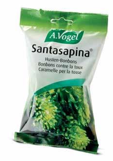 Santasapina bomboni Santasapina bomboni so polnjeni z naravnim izvleëkom iz smrekovih vrπiëkov. Vsebujejo izkljuëno naravne sestavine.