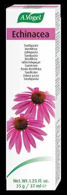 Ehinaceja zobna pasta Zobna pasta iz ameriπkega slamnika vsebuje tinkturo sveæega ameriπkega slamnika (Echinacea purpurea) in ne vsebuje