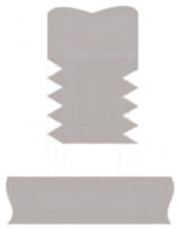 Thread Terminology Thread Turning Technical Data Thread A thread on the external surface of a cylinder screw or cone. Depth of Thread The distance between crest and root measured normal to the axis.