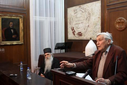 С ВЕ ТО С АВ С К А БЕ С Е Д А У Све ча ној сали Матице српске 26.