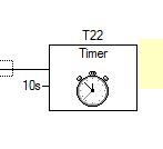 услов да тајмер TON0 почне да броји је да је на улазу I0.4 напон од V.Kaда тајмер заврши бројање излаз О0.