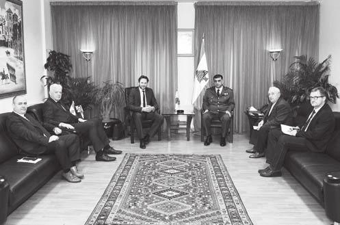 وأشار اىل ان»لبنان وارمينيا بلدان شقيقان ألن يف اللبنانيني دم ارمين ويف االرمن اصبح هناك دم لبناني«.