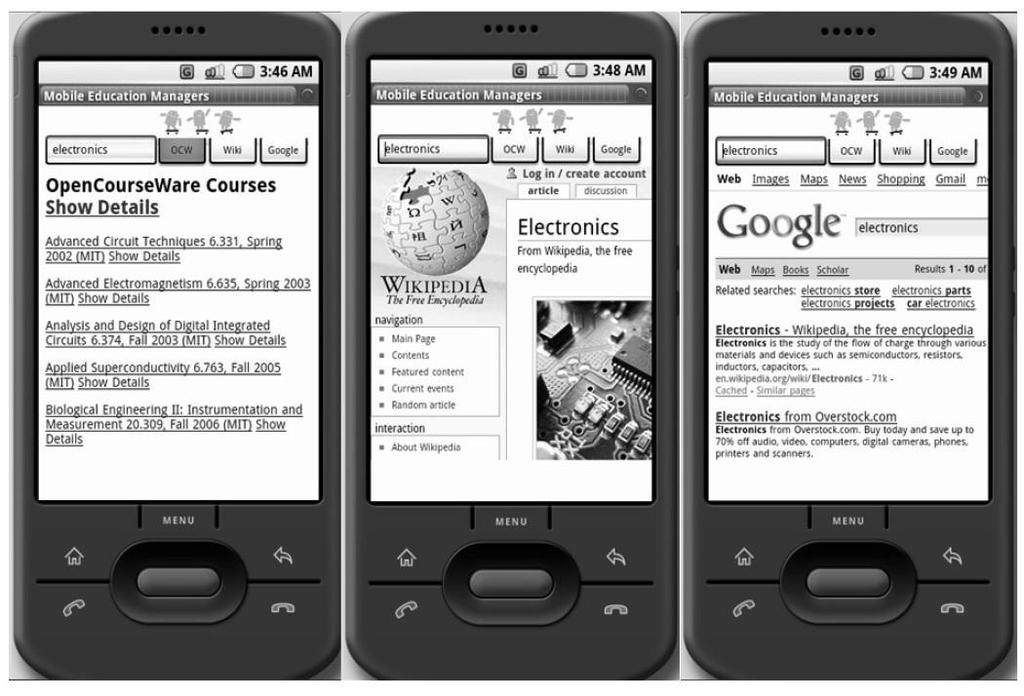 HTML, MP3, MP4 in PDF datoteke. Za ogled na telefonu procesni streţnik datoteke PDF pretvori v format HTML.