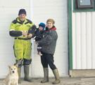 Við byrjuðum á því að endurbyggja húsið, síðan byggðum við fjósið og breyttum því, síðan reistum við skemmu sem er skipt í tvö hólf þar sem grásleppuverkun er öðrumegin og verkstæði hinumeigin.