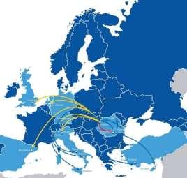 3.11.2 Transport aerian PLANUL DE ACȚIUNE PENTRU ENERGIE DURABILĂ AL MUNICIPIULUI ORADEA (PAED) Municipiul Oradea ocupă o poziție central - europeană privilegiată, aflându-se la o distanță relativ