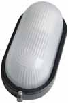 E/31 Corpuri de iluminat cu grad de protecţie Corpuri de iluminat cu grad de protecţie IUMINAT mm 2 44 E27 2/3 x 1,5 Varianta constructivă T-04 Ovală, carcasă metalică, grilaj metalic 210 105 100 A++.