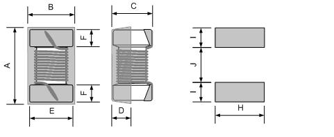 Wire Wound Chip Ferrite Inductor SDWL-FW Series Operating Temp.