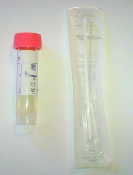 Obr. Transportné a kultivačné médium na Trichomonas vaginalis Typ vzorky :Odber krvi na sérologické vyšetrenie Odberový materiál: sterilná skúmavka bez protizrážavého činidla, skúmavka Vacutest Kima