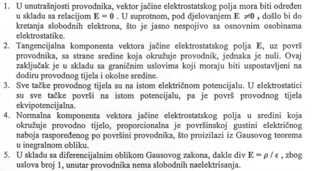 E vektor jacine el. polja Σ Q i suma naboja obuhvacenih zatorenom povrsi S ε dielektricna propustljivost sredine 9. Napisati relaciju za proracun elektricnog kapaciteta vazdusnog sfernog kondenzatora.