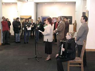 PREZENTACIJA IZLOÆBE, PREDAVANJA, PUBLIKACIJE U NJEDRIMA ZILIK-A RETROSPEKTIVA 1999-2002. Galerija Vjekoslav Karas, sijeëanj 2003.