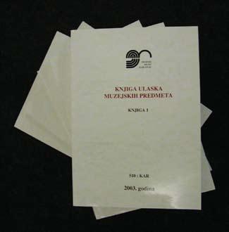 STRU»NI SEMINARI I KONGRESI GLASNO I JASNO - sekundarne dokumentacije (knjige audiovizualnih fondova, hemeroteke, evidencije o izloæbama, o konzervatorsko-restauratorskim postupcima, pedagoπkoj