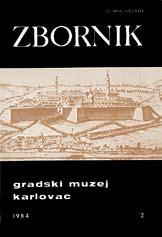 Grupa autora Zbornik Gradskog muzeja Karlovac, sv. 2 GMK, 1984.