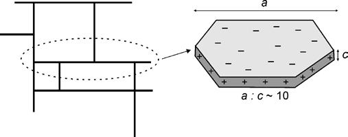 Gline su hidratisani aluminijum-silikati (ili aluminijum-magnezijum-silikati) čija se kristalna struktura sastoji od pločica čija je površina negativno naelektrisana kao posledica prisustva O 2 jona,
