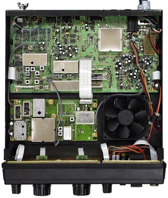 filter circuit ALARM board except [GEN-] Noise blanker circuit nd mixer circuit Squelch circuit st IF amplifier (Q: SK) Demodulator circuit (I0: NJMV)