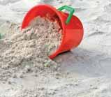 9 KREMENOVI PESKI VRT IN OKOLICA PESEK ZA OTROŠKA IGRIŠČA IN PESKOVNIKE (BABY SAND) PESEK ZA OTROŠKO IGRO (BABY SAND) Beli pesek za otroške peskovnike Otroška igra se pogosto odvija v peskovnikih,