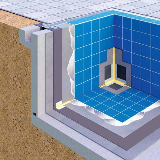 Zunanji bazeni so izpostavljeni velikim temperaturnim razlikam, kar lahko privede do poškodb, ki so za tesnjenje in trajnost bazena lahko usodne.