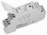 20 Overview: Relay Modules 859 Series 857 Series 788 Series 858 Series 288 and 287 Series 286 Series 789 Series Relays with Changeover Contacts 1 changeover contact Item No. Page Item No.