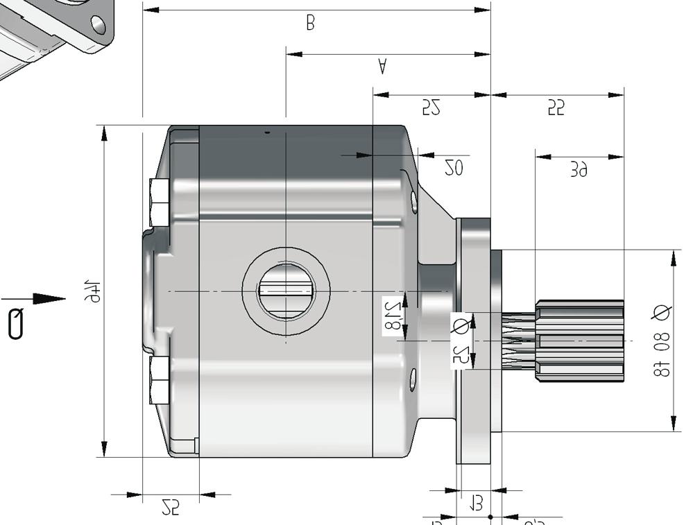 GP3 Pumps - basic design in millimeters (inches) GP3-*R-RLCL-SG*G*-N 25 (.98) 25 (.98) 5 (.2) (.62) 56 (2.2) 2 (4.4) 43 (2.65) 69,8 (2.75) 39,5 (5.49) 3,5 (.84) 57,5 (2.26) 5 (4.53) 5 (3.4) 73,3 (2.