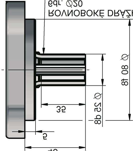 ft) EUILTERL SPLINE UNI 22 2x25x5 2 (.47) 3 (.2) Max. 23 Nm (69.