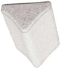 Gradnja Avto-stop za več varnosti pri parkiranju dolžina x širina 25 x 14,8 cm višina 10 cm Avto-stop masa / kosi