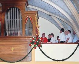 Tomaža julija 2010 smo pokazali, koliko nam pomeni ohranitev naše cerkve, je poudaril ključar Jože Kancilija, predvsem pa izpostavil letošnjo pridobitev, obnovljene orgle, ki so jih blagoslovili 3.