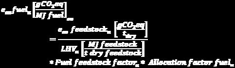 = (E F(t) E B(t) / E F(t) ) gdje je E B(t) = ukupne emisije od biogoriva ili tekućih biogoriva te E F(t) = ukupne emisije od usporednog fosilnog goriva za promet (b) uštede emisija stakleničkih