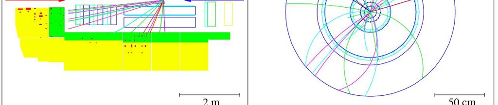 containing heavy quarks (charm or beauty) only decay via the
