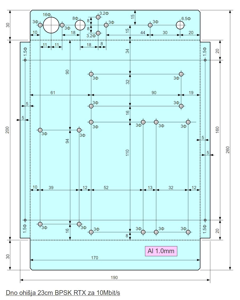 Vse tri visokofrekvenčne enote so pritrjene s po štirimi samoreznimi vijaki 6.5mm X 2.9mm zavitimi v medeninasta ušesa okvirjev.