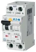 Combined RCD/MCB Devices Combined RCD/MCB Devices FRBdM Type G/A ka, +N-pole Surge current-proof ka, sensitive to residual pulsating DC, Type G/A (ÖVE E 80) I n /I Δn Type Article No.