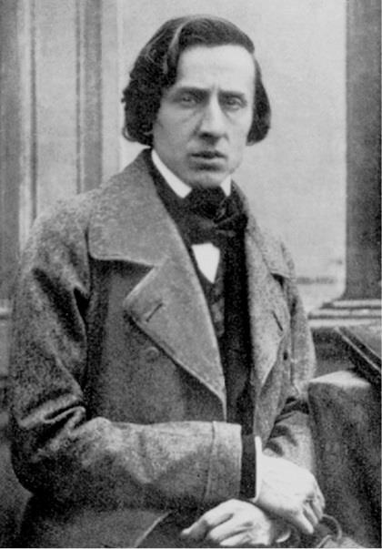 Frédéric Chopin Ο Frédéric Chopin (1 Μαρτίου 1810-17 Οκτωβρίου 1849), γεννήθηκε στην Πολωνία από πατέρα Γάλλο και μητέρα Πολωνέζα. Στα δεκαεννέα του χρόνια ολοκλήρωσε τις σπουδές του στο πιάνο.