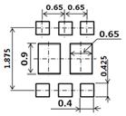 pattern example unit : mm